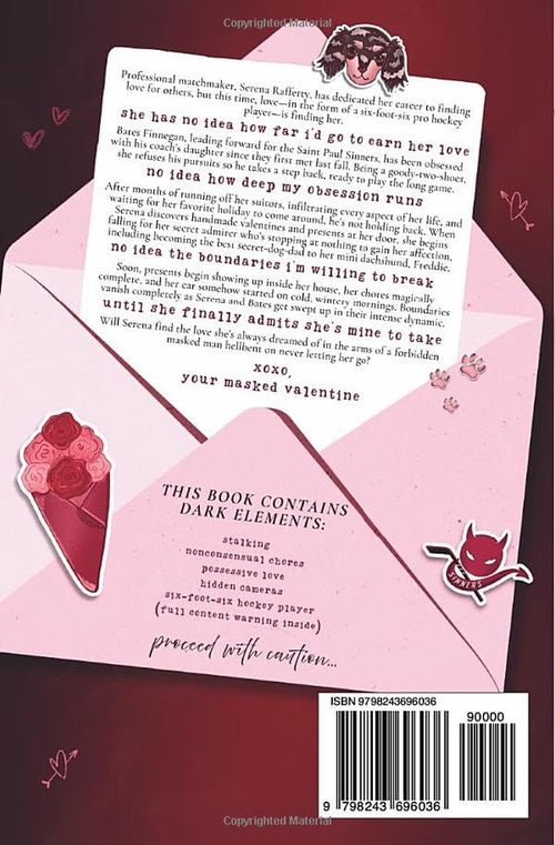 Your Masked Valentine: A dark, stalker, hockey rom-com (Saint Paul Sinners)