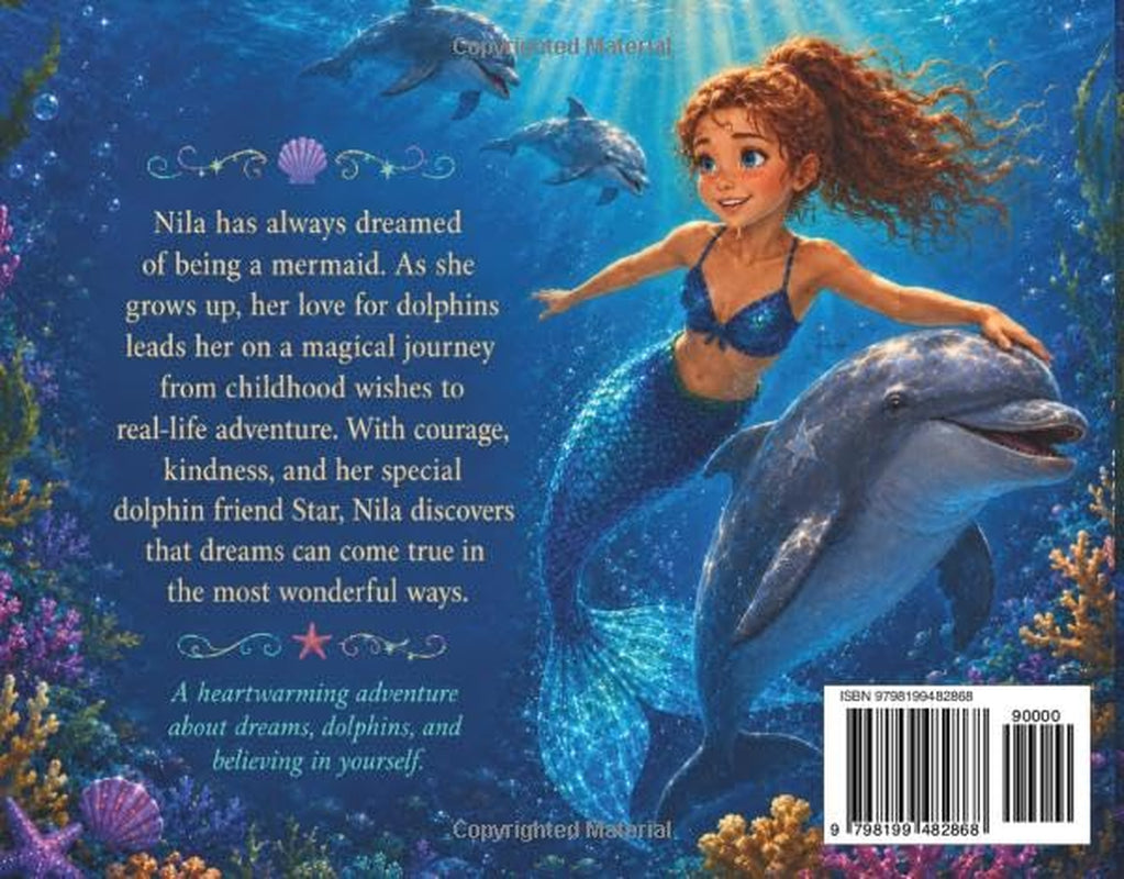 Nila's Mermaid Dreams: A Magical Dolphin Adventure About Courage, Kindness, and Believing in Your Dreams