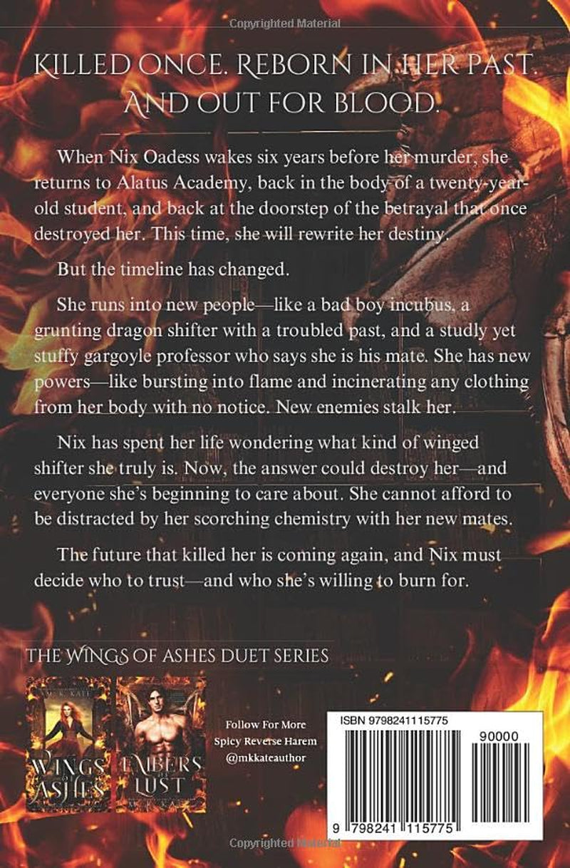 Embers of Lust: A Spicy Paranormal Reverse Harem Shifters Academy Romance Novel (Wings of Ashes)