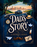 Dads story journal - a father's legacy: Turning every page into the story of you, a dad book to fill out and share memories, so you can tell me ... I don't know, and keep it just between us