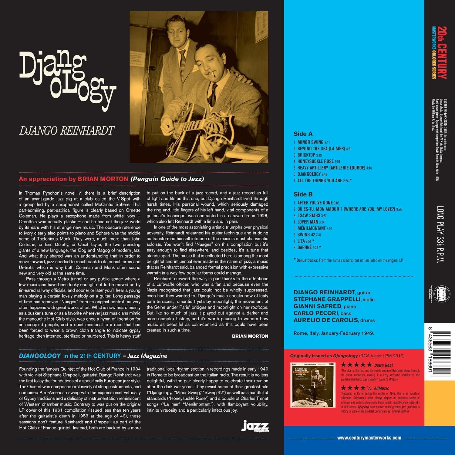 Djangology - Limited Blue Tracks