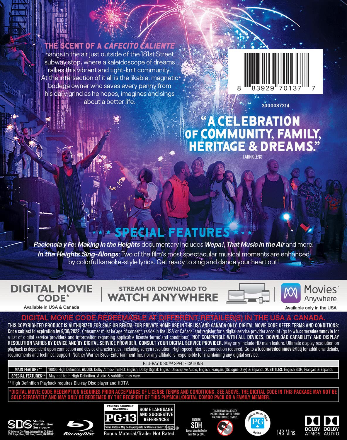 In the Heights (Blu-ray)