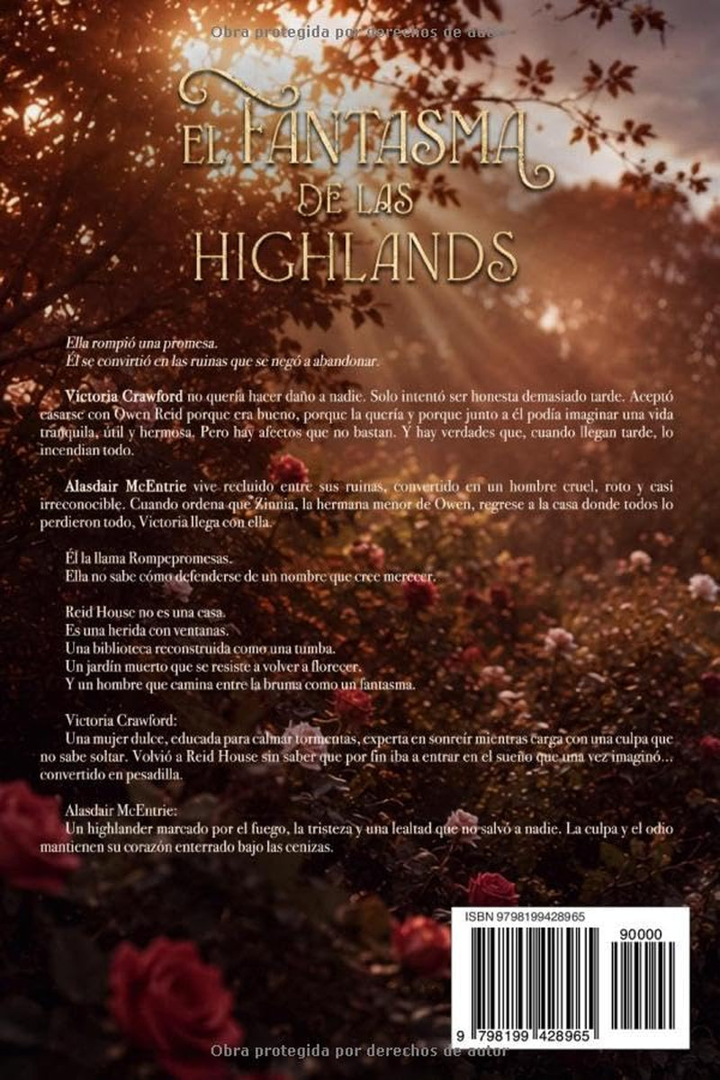 El fantasma de las Highlands (Wharton & McEntrie) (Spanish Edition)