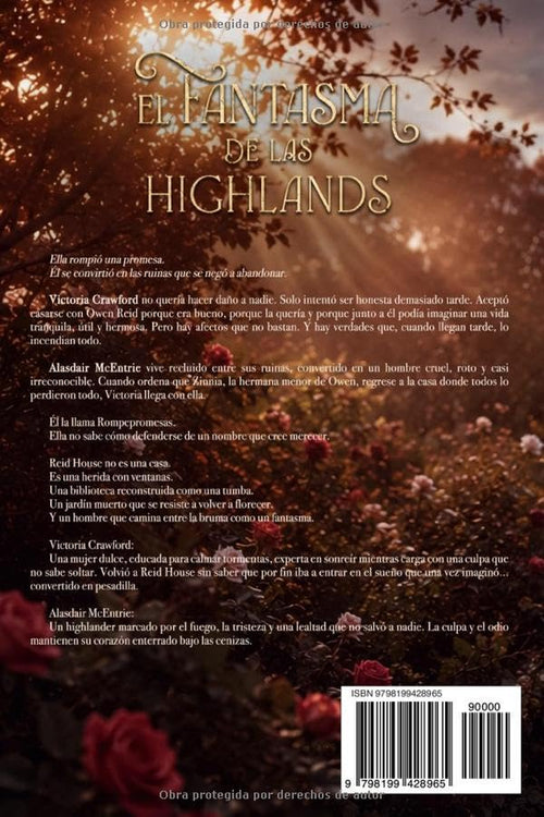 El fantasma de las Highlands (Wharton & McEntrie) (Spanish Edition)