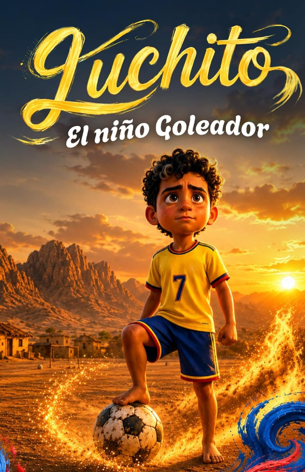 Luchito, la leyenda del niño goleador: El Increíble Viaje de un Joven Futbolista para Alcanzar sus Sueños: Un Cuento Inspirador sobre Perseverancia y ... para Niños de 6 a 12 Años. (Spanish Edition)