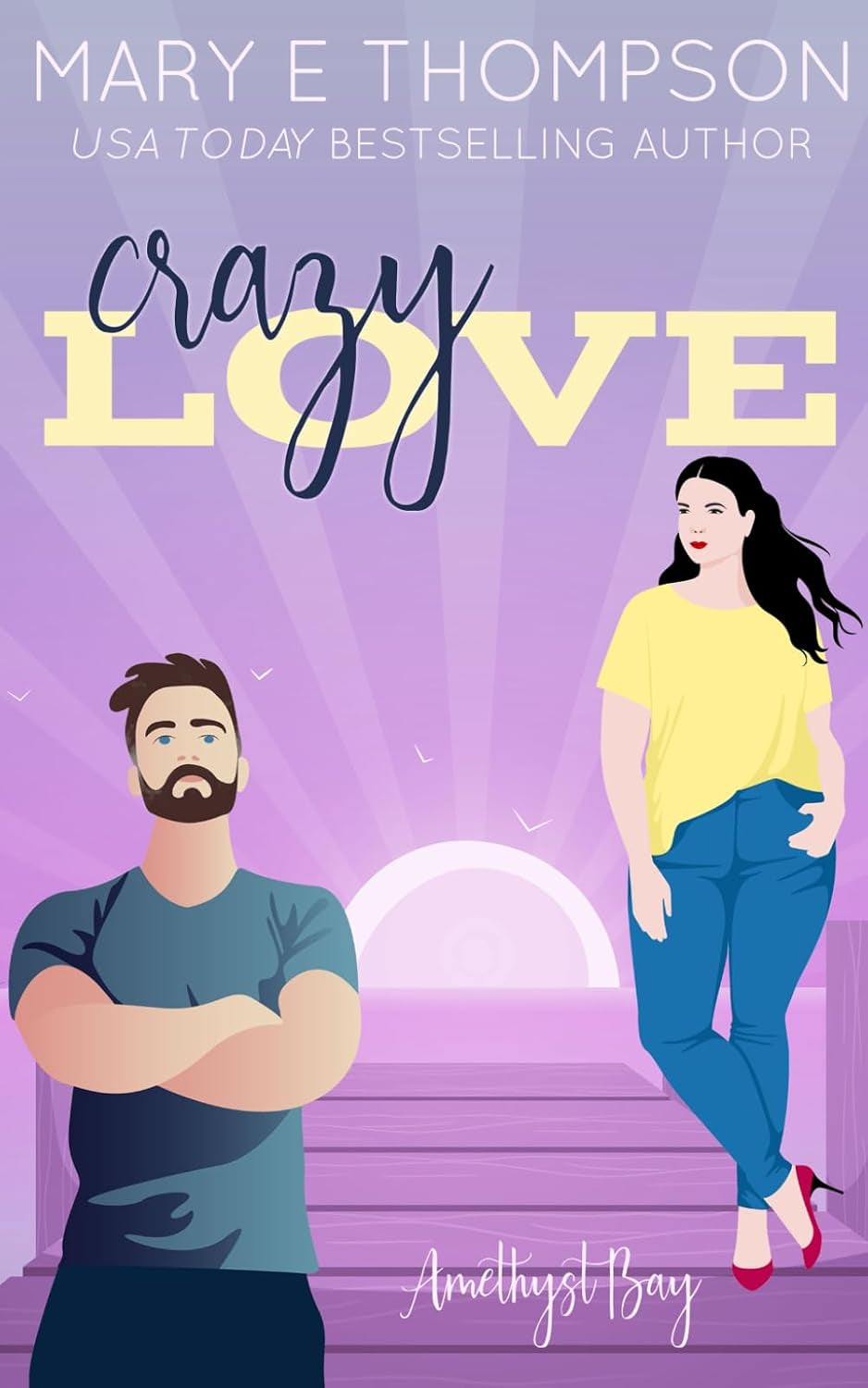 Crazy Love: A Small Town Curvy Girl Romance (Amethyst Bay)