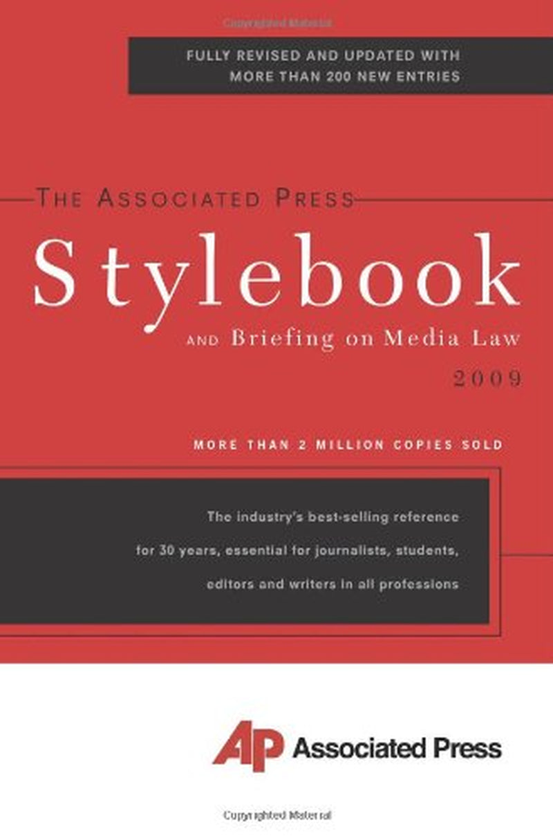 The Associated Press Stylebook 2009