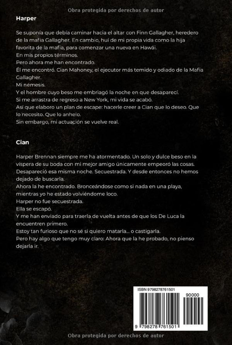 Obsesión Despiadada: Un romance de mafia con amor prohibido (Reyes Irlandeses) (Spanish Edition)