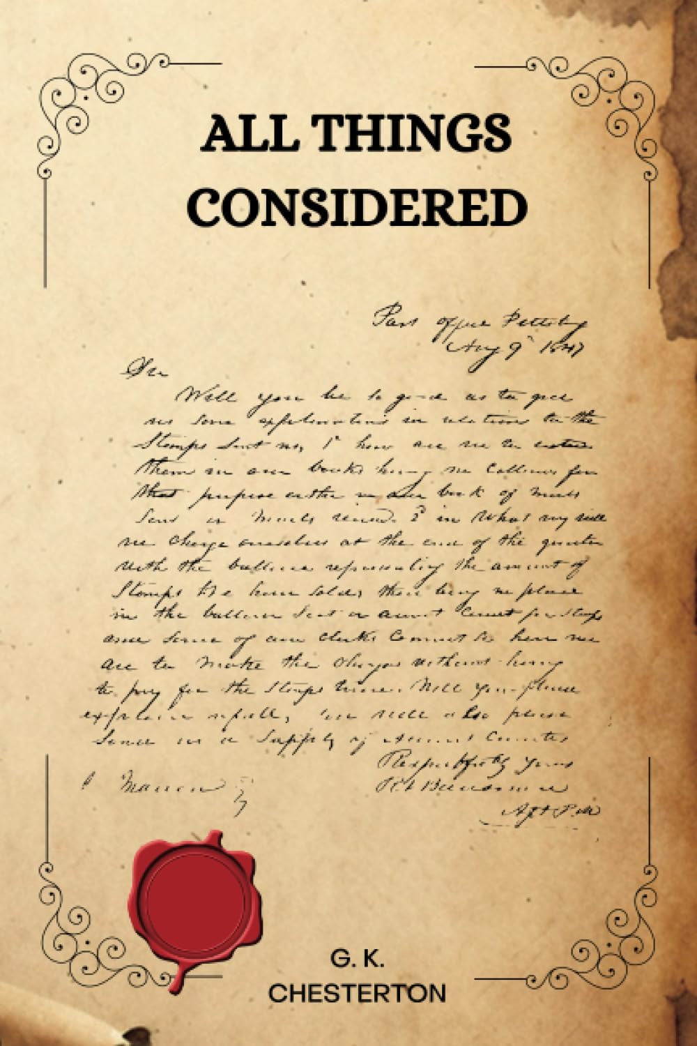 ALL THINGS CONSIDERED by G. K. Chesterton