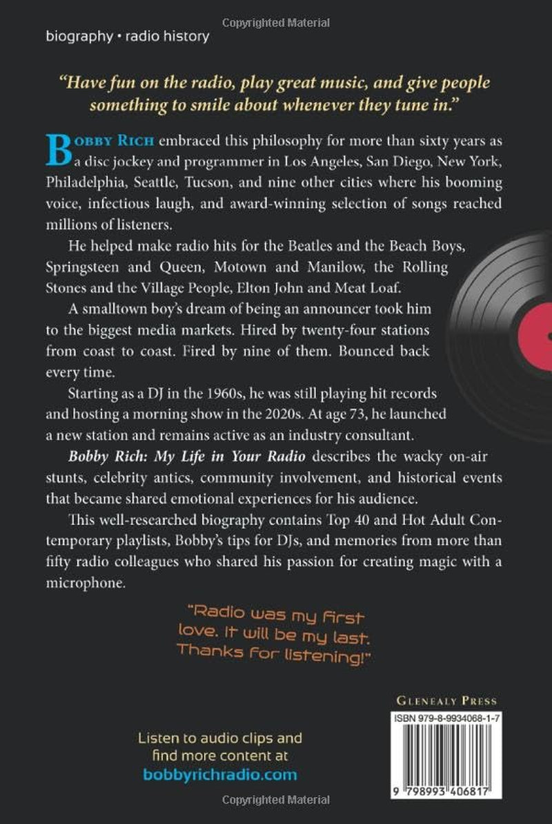 Bobby Rich: My Life in Your Radio