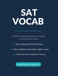 SAT VOCAB: Perfect for prepping for SAT, ACT