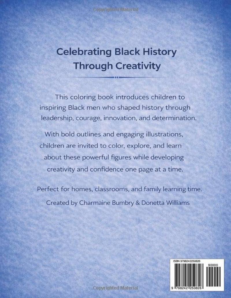 Men in Black History: Coloring Book For Children
