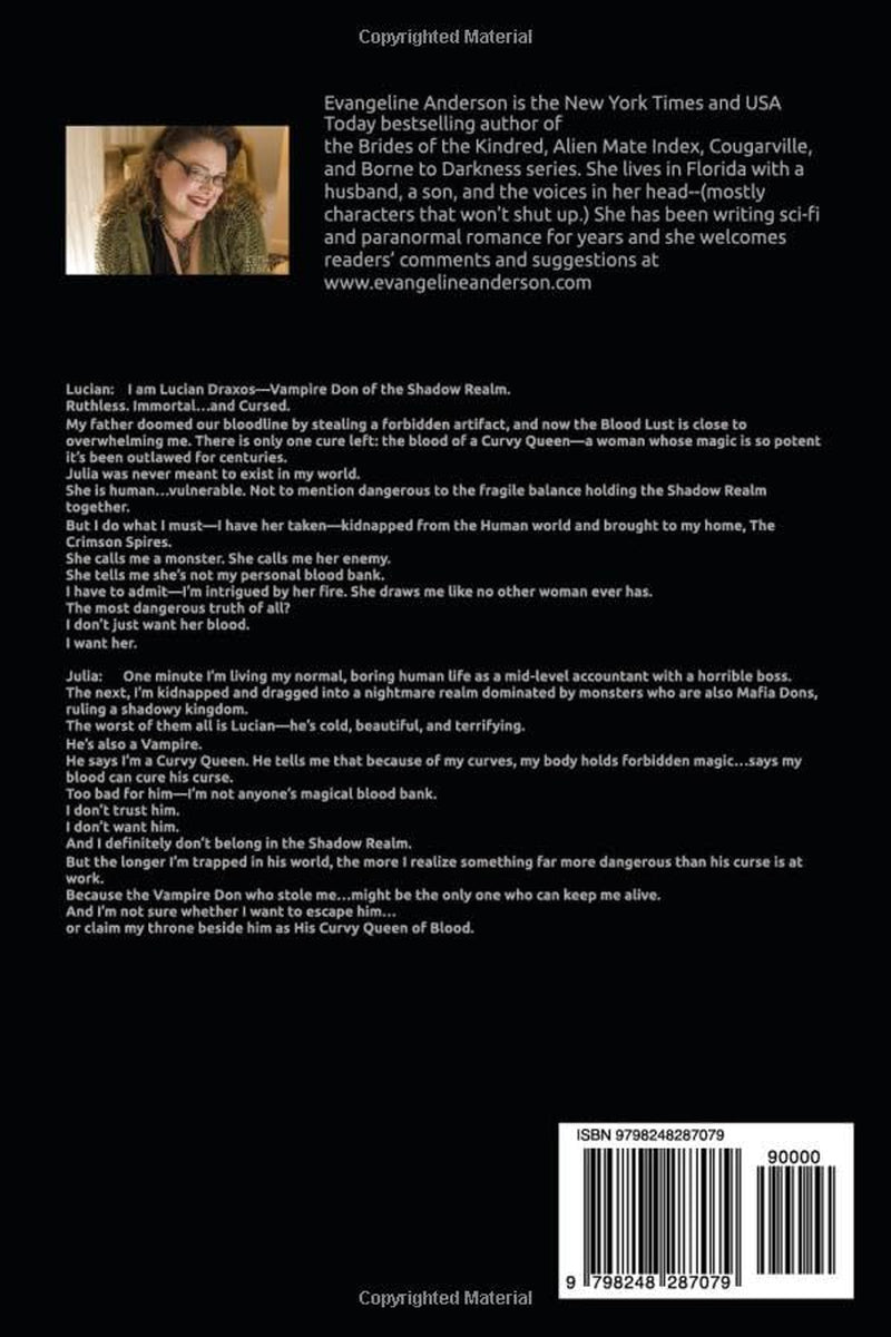 His Curvy Queen of Blood (The Shadow Realm Syndicate series)