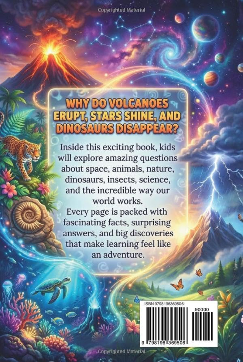 1000 Whys Kids Book: Big Questions, Amazing Answers, and Mind-Blowing Facts About Science, Space, Nature, History, and How the World Works