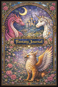 Fantasy Journal: An Aesthetic Dungeons and Dragons Campaign Notebook Designed for Women & Girls Who Love Fantasy to Track Characters, Session Notes & More