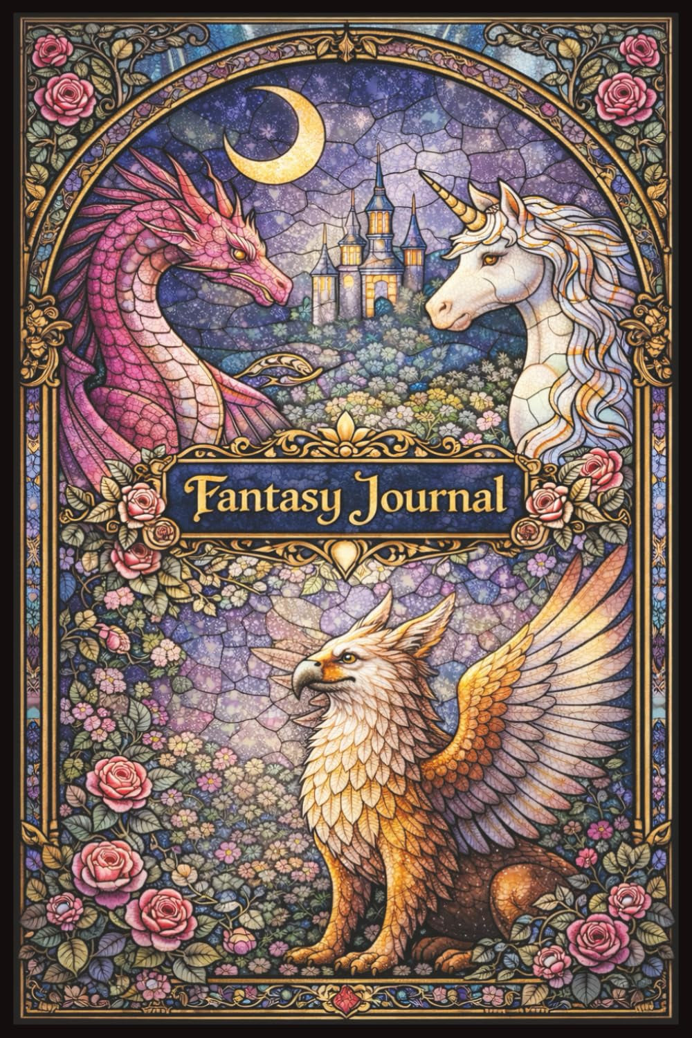 Fantasy Journal: An Aesthetic Dungeons and Dragons Campaign Notebook Designed for Women & Girls Who Love Fantasy to Track Characters, Session Notes & More