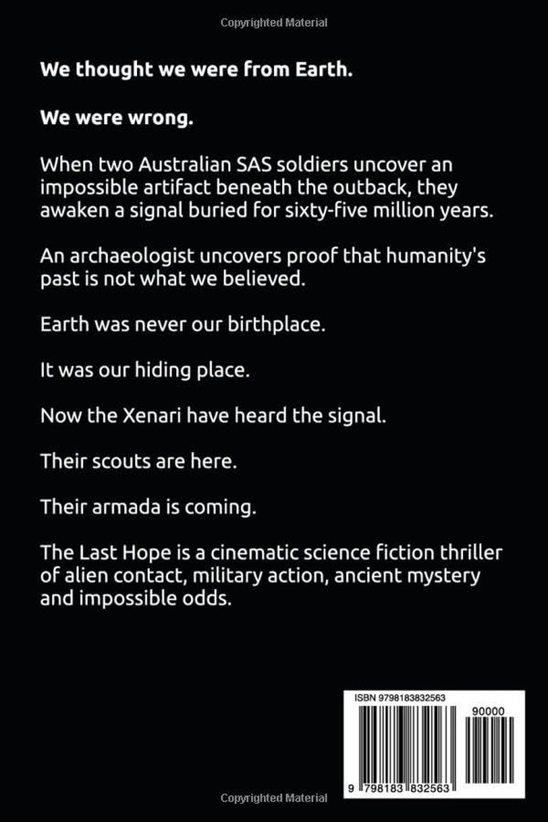 The Last Hope: Book One of The Origin Series
