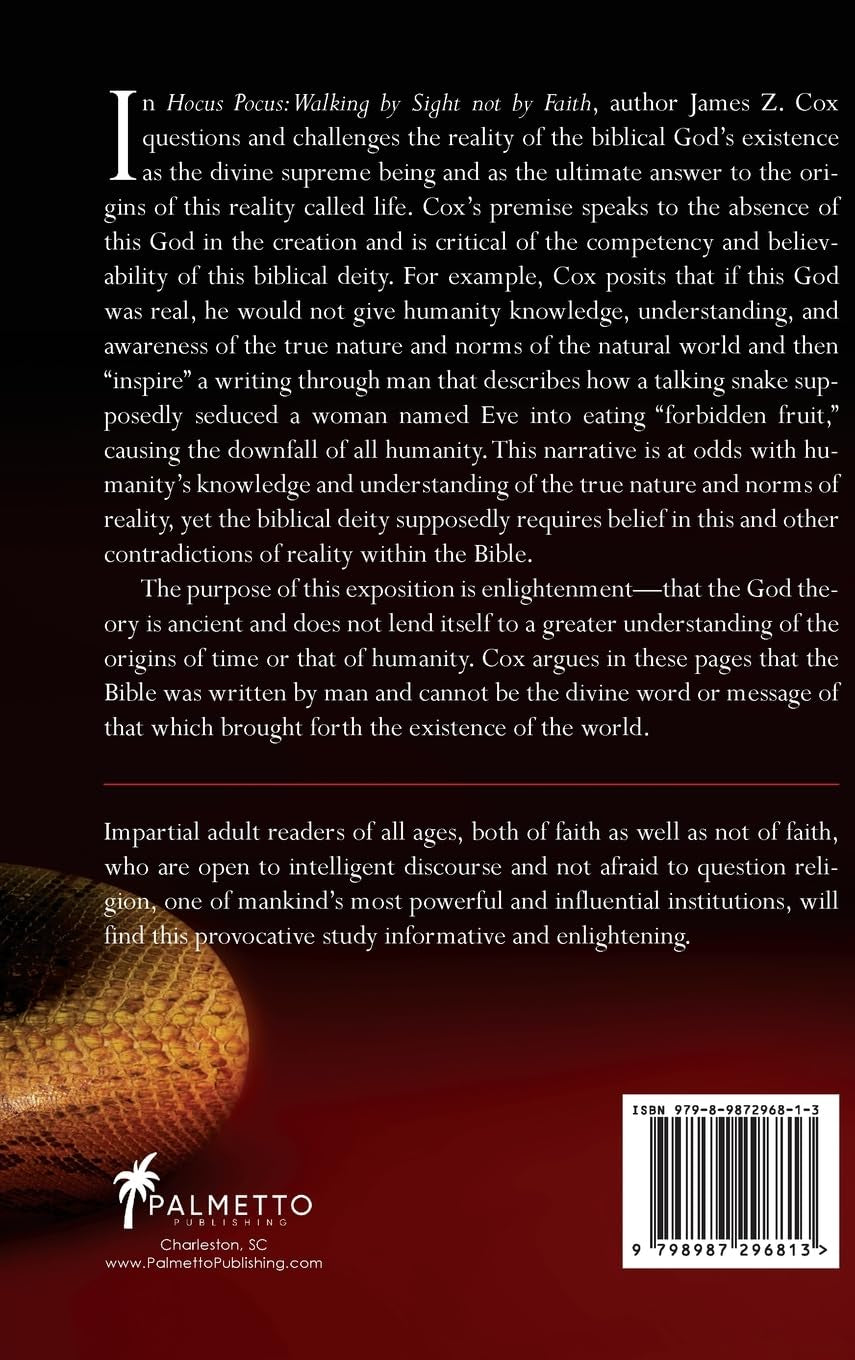 Hocus Pocus: Walking By Sight Not By Faith