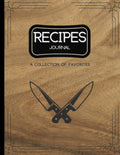 Recipes Journal: A Collection of Favorites | Blank Recipe Book to Write in | Great Foodie Gift | Recipe Journal for Men | Blank BBQ Recipe Book for ... 10 | 105 pages | 8.5x11 inch Recipe Journal