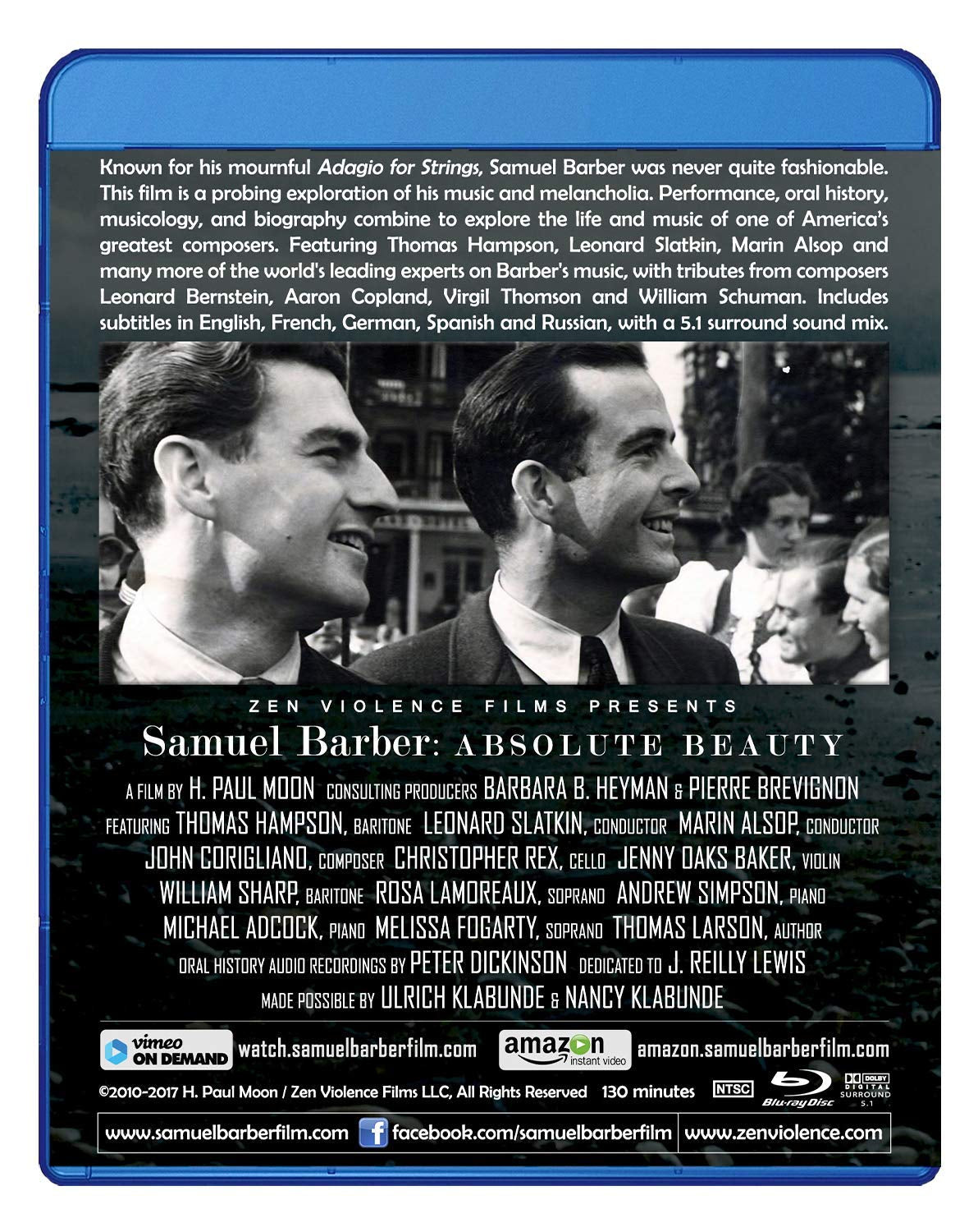 Samuel Barber: Absolute Beauty