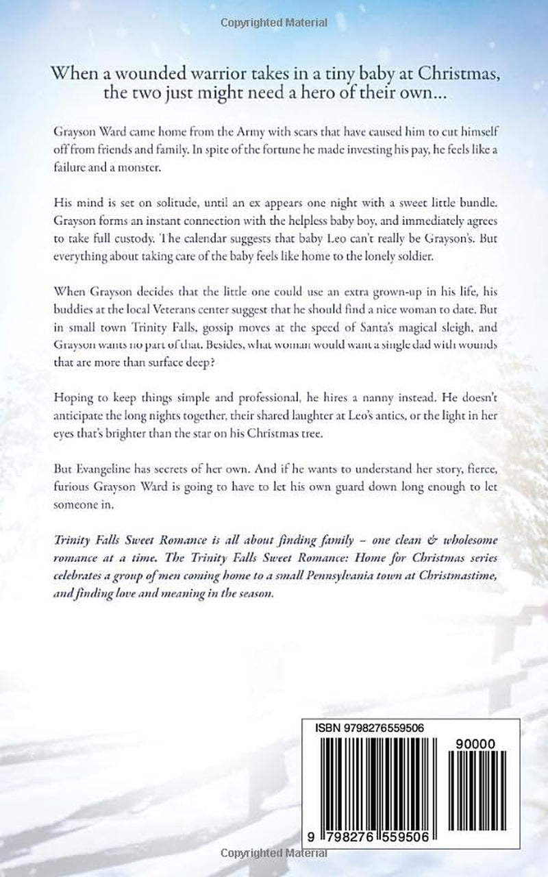 Soldier's Christmas Nanny: Trinity Falls Sweet Romance - Home for Christmas - Book 6