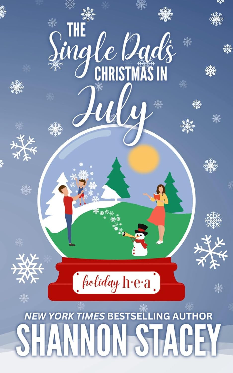 The Single Dad's Christmas in July (Holiday HEA)