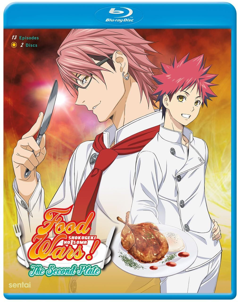 Food Wars! The Second Plate (Season 2) [Blu-ray]