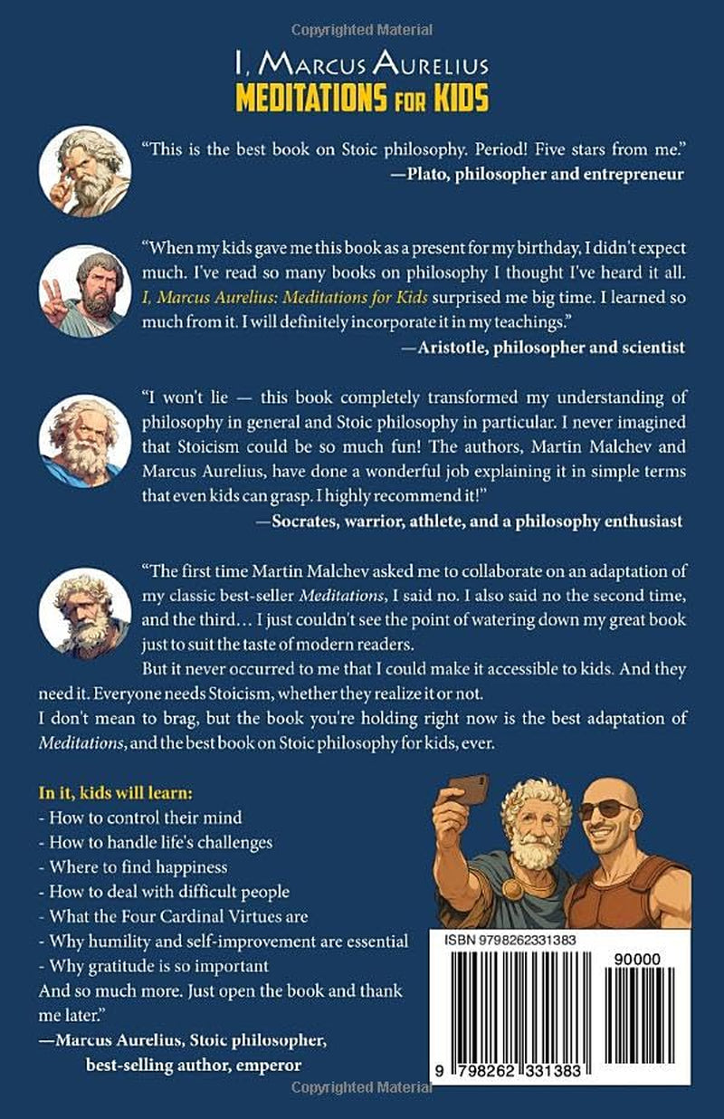 I, MARCUS AURELIUS: MEDITATIONS FOR KIDS (The I Series)
