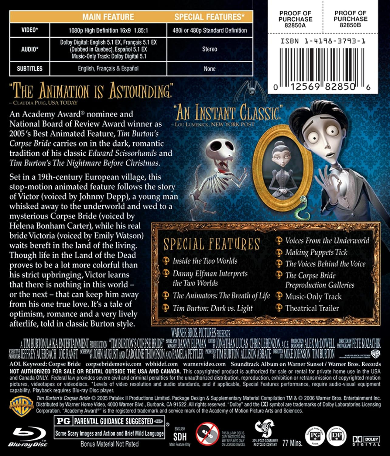 Tim Burton's Corpse Bride (BD)