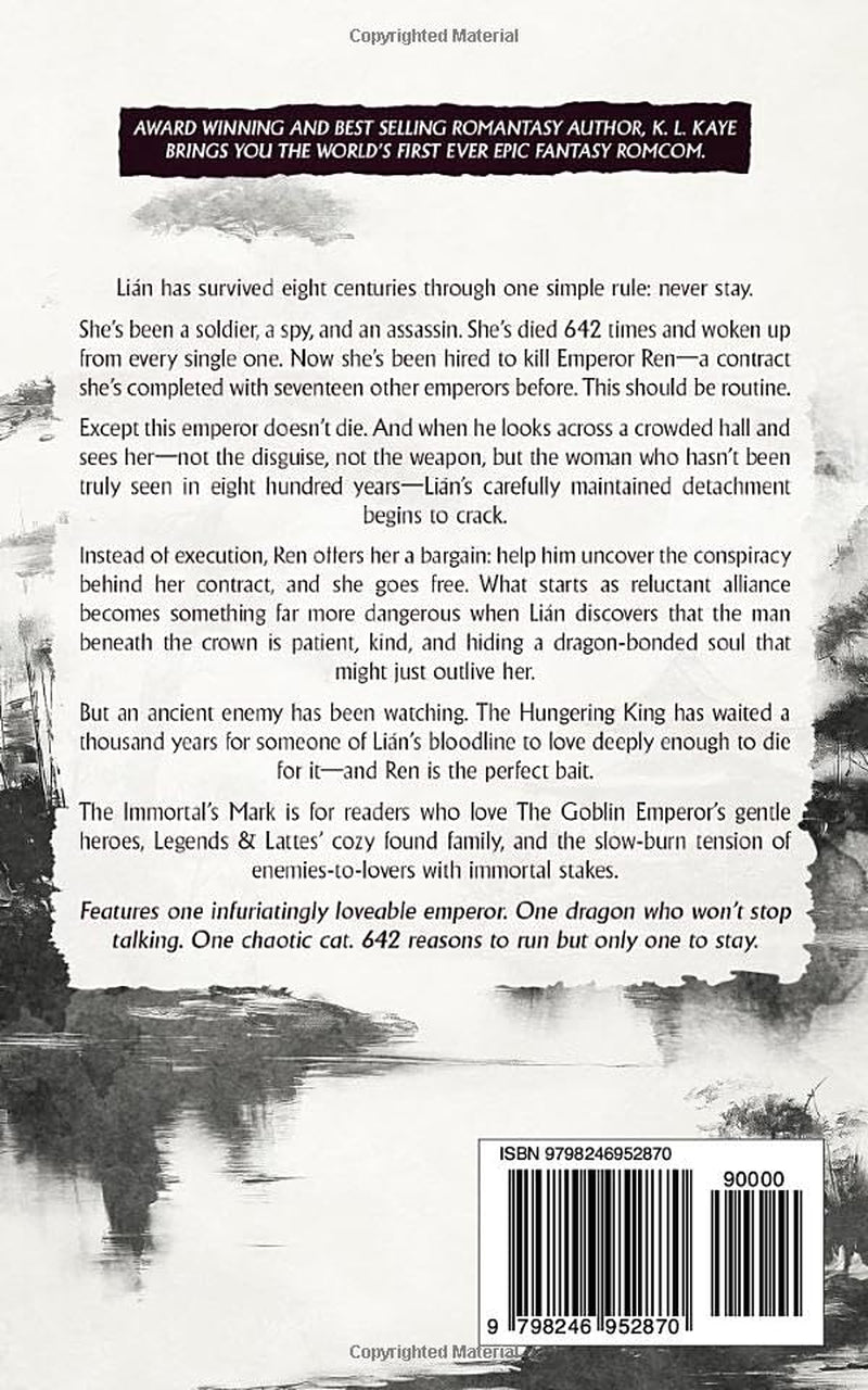 The Immortal's Mark (An Epic Fantasy Romance): Book 1 of the Immortal and the Emperor Series
