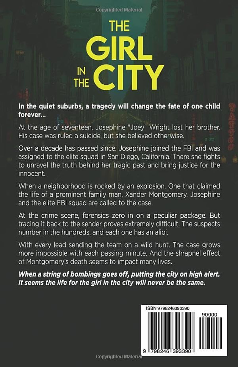 The Girl in the City (Joey Wright FBI Mystery Thriller)