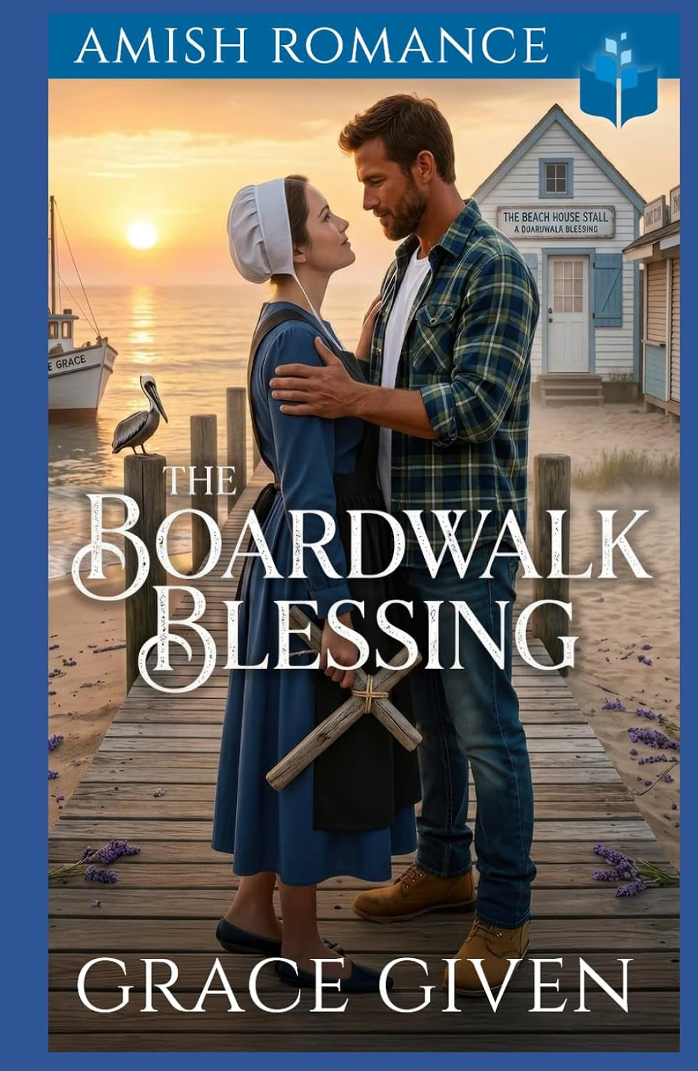 The Boardwalk Blessing: Amish Romance (Amish Beach House Romance)
