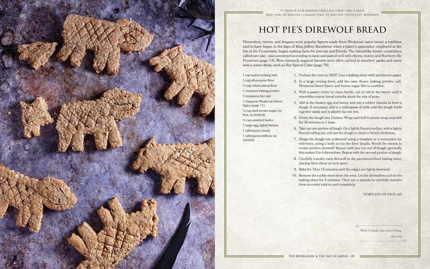 The Official Westeros Cookbook: Recipes from Game of Thrones and House of the Dragon