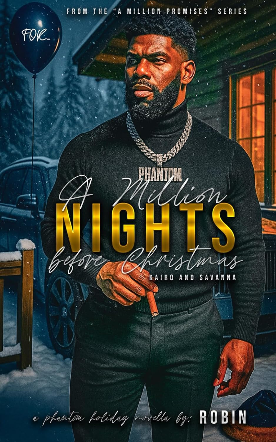 A Million Nights Before Christmas: A Phantom Holiday Novella (Phantom League/The Steele's Series)