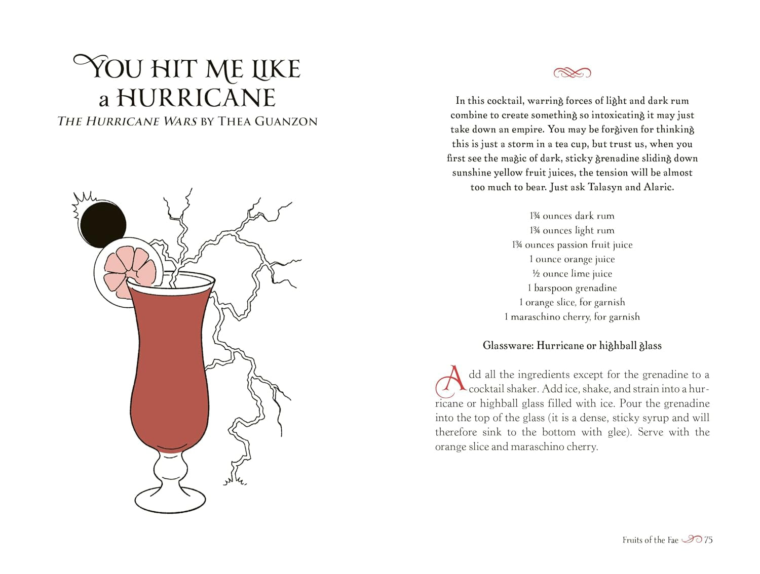 A Coupe of Thorns and Rosé: Romantasy Cocktails to Quench Your Thirst: A Cocktail Recipe Book