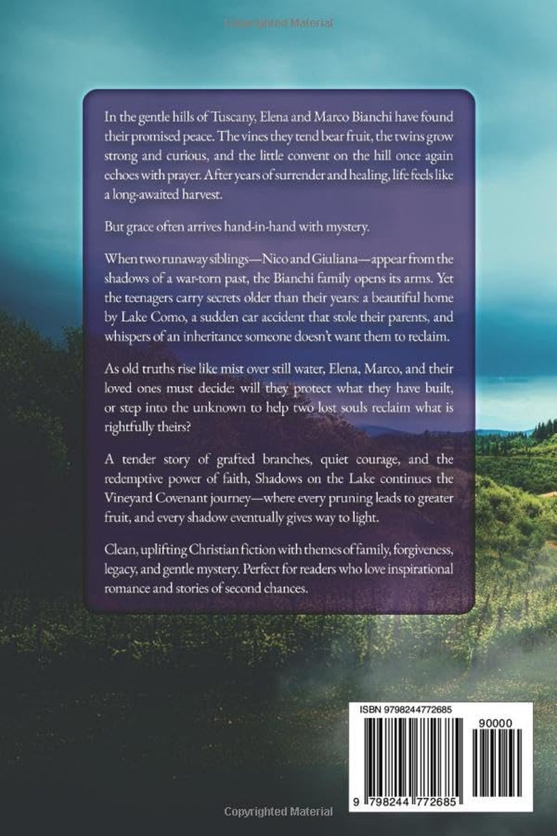 Shadows On the Lake: A Christian Novella of Faith, Family and Hidden Truths (Vineyard Covenant)