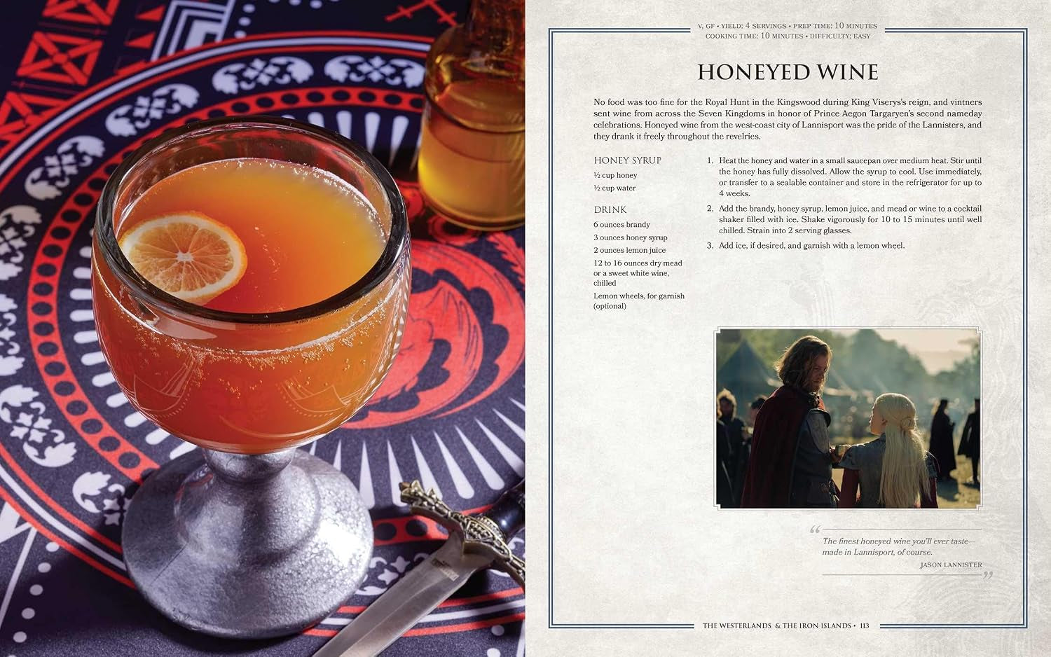 The Official Westeros Cookbook: Recipes from Game of Thrones and House of the Dragon