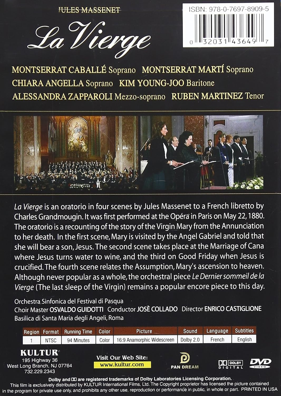 La Vierge - Massenet / Orchestra Sinfonica