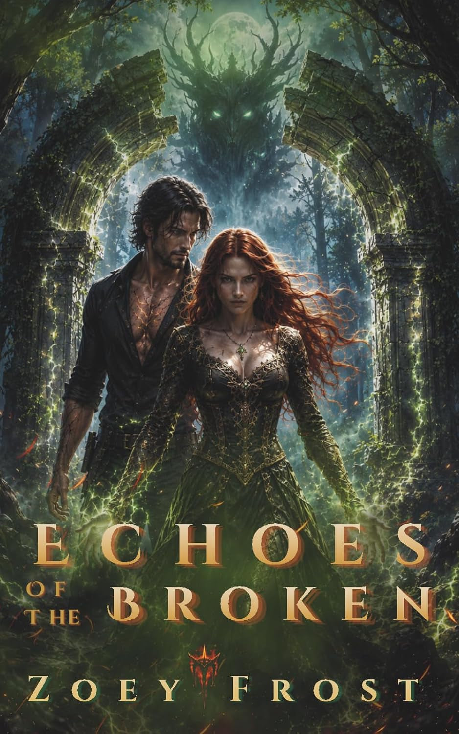 Echoes of the Broken: A Dark Paranormal Fantasy Romance (The Vale Series)