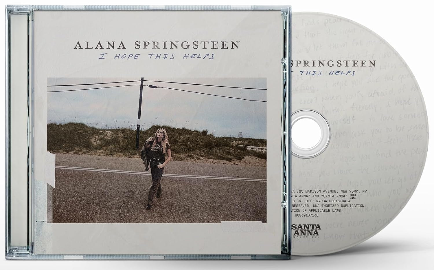I HOPE THIS HELPS signed CD