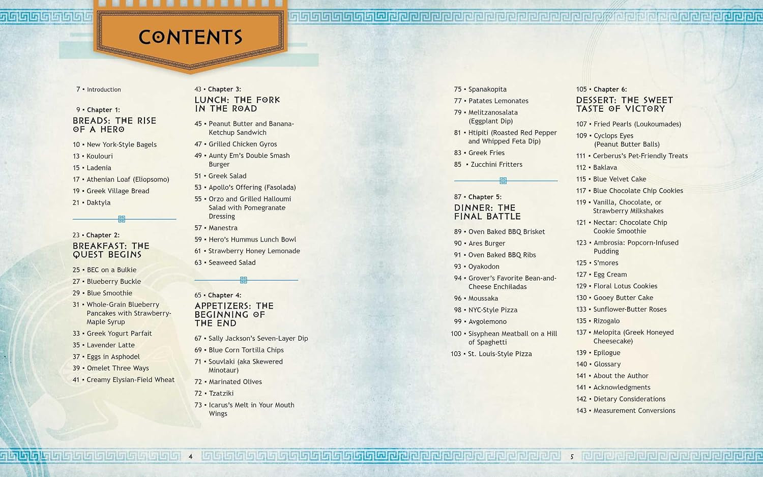 Percy Jackson and the Olympians: The Official Cookbook