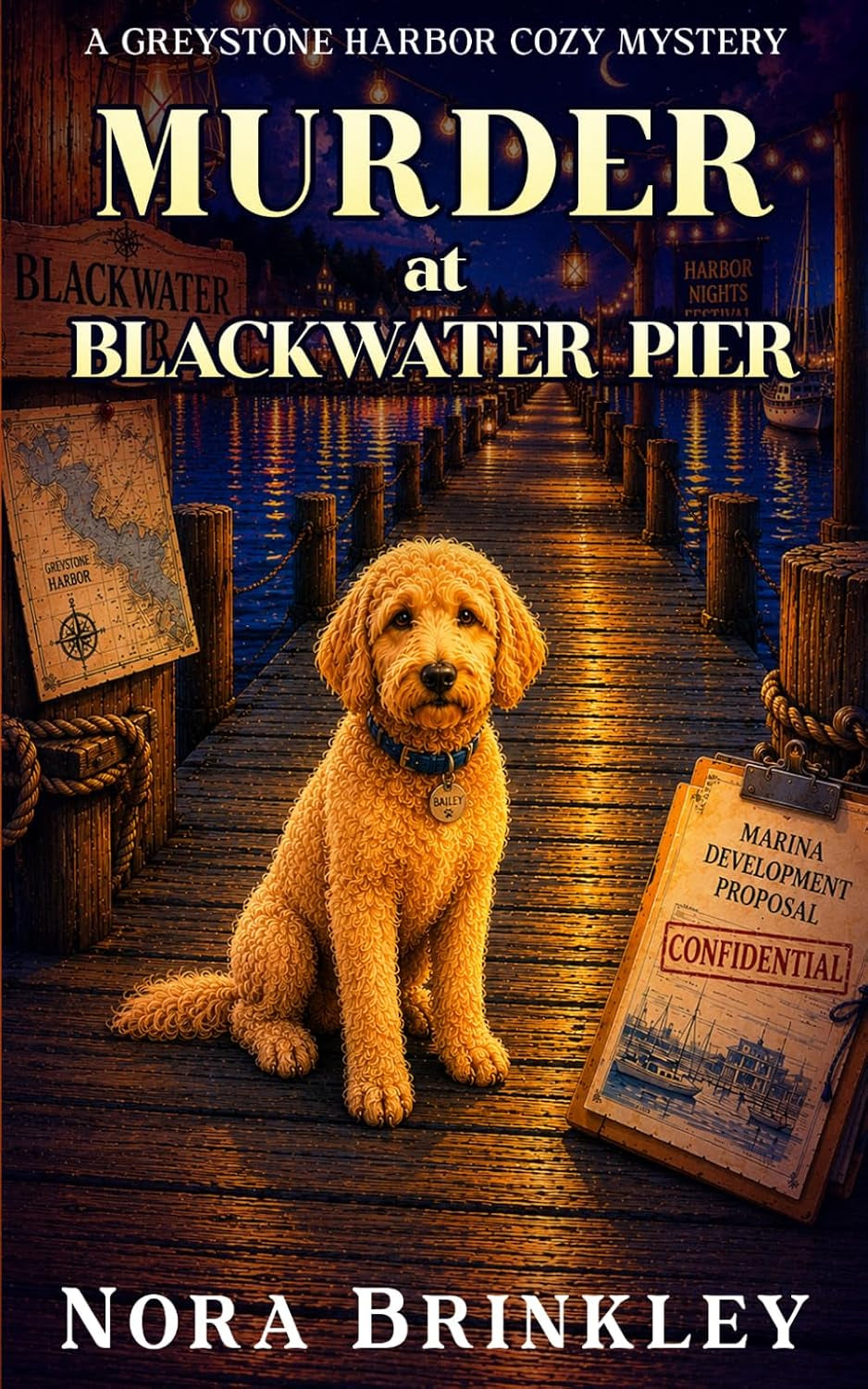 Murder at Blackwater Pier: A Greystone Harbor Cozy Mystery
