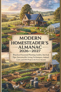 Modern Homesteader’s Almanac 2026–2027: Practical Seasonal Planting Guides, Survival Tips, Sustainable Living Techniques, Animal Care, and DIY Projects for Every Season