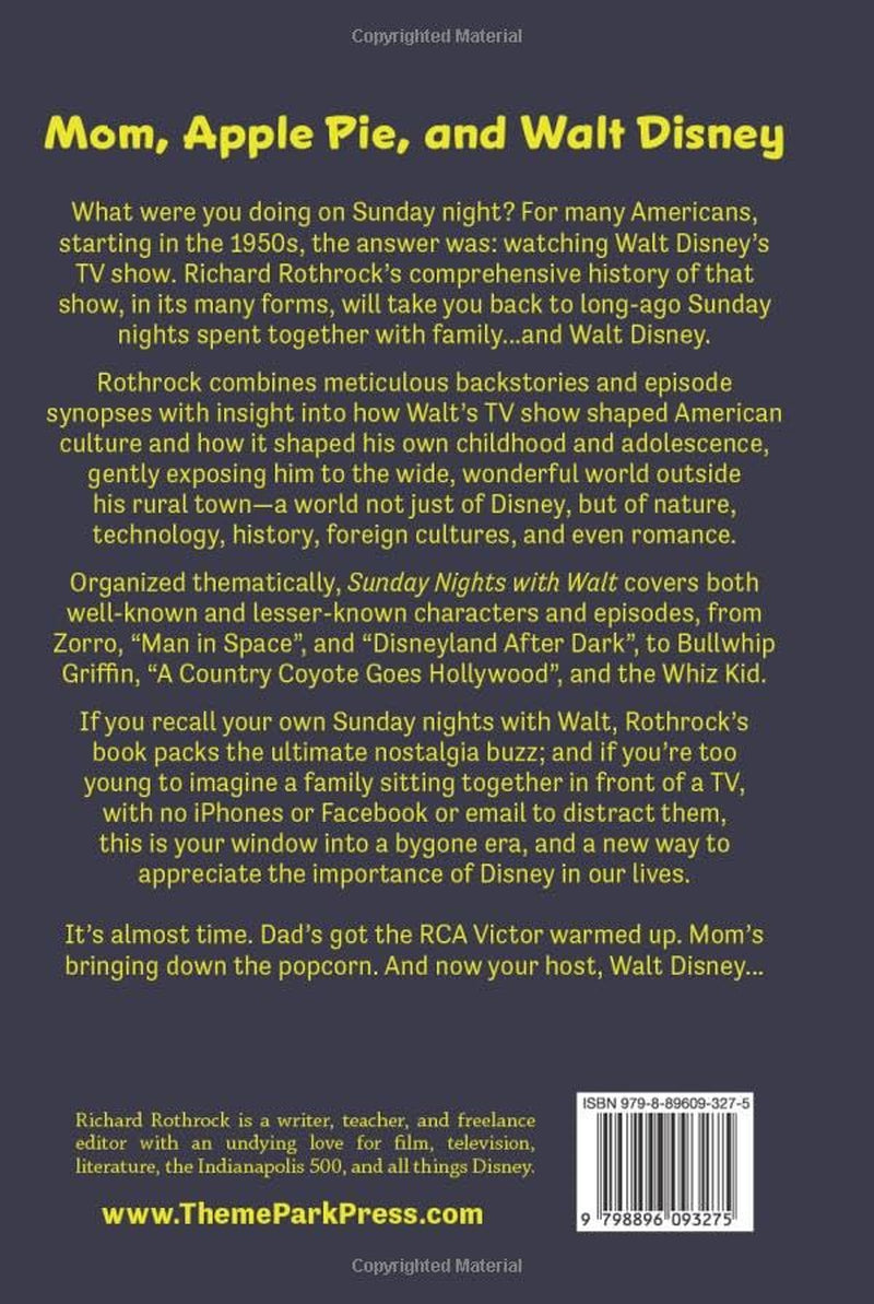 Sunday Nights with Walt: Everything I Know I Learned from "The Wonderful World of Disney"