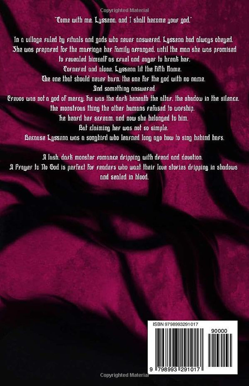 A Prayer to No God: A Dark and Fluffy Monster Romance Novel (The Godless World)