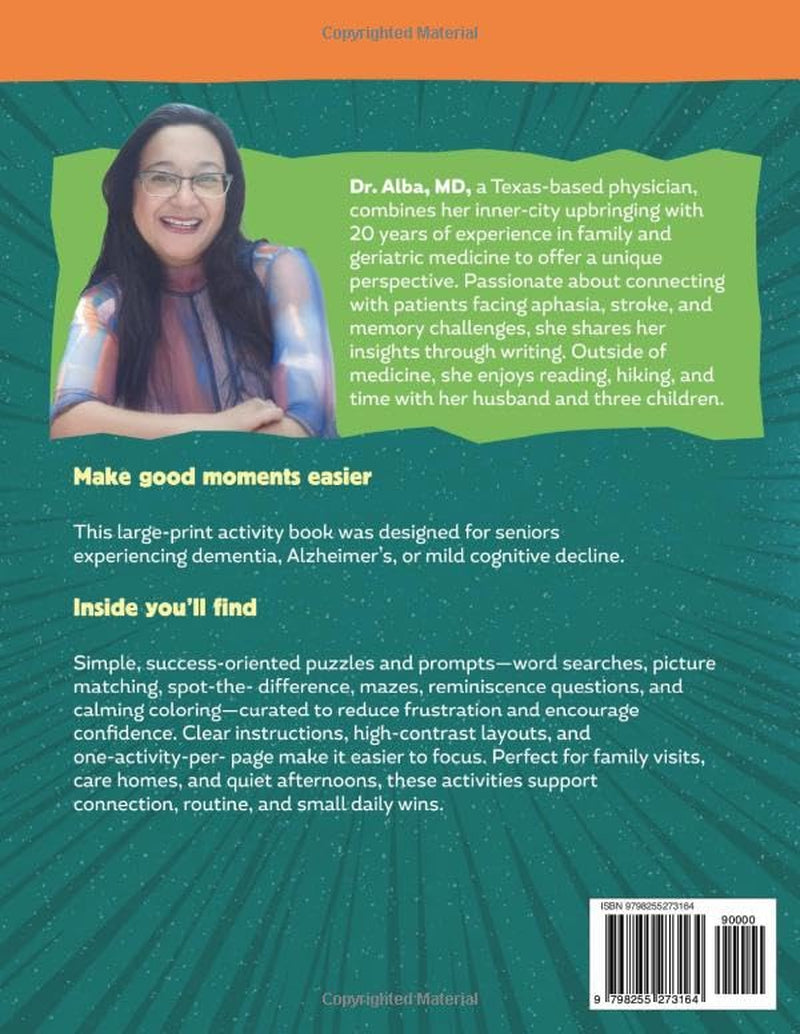 Gentle Brain Boost: The Daily Success Memory Workbook for Seniors: Large Print Cognitive Stimulation Exercises & Fail-Safe Activities for Dementia & ... & Clarity. (The Gentle Brain Series)
