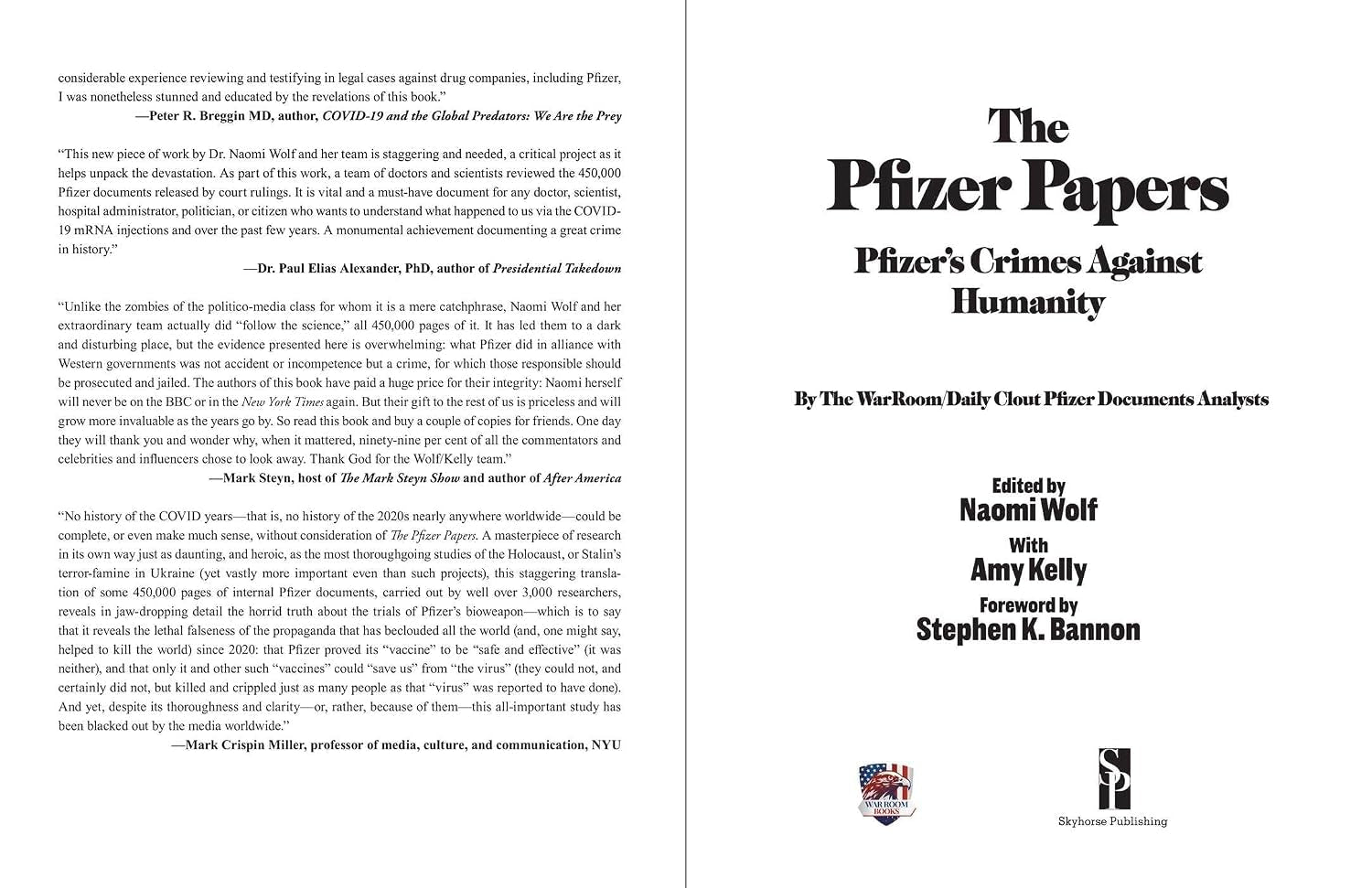 Pfizer Papers: Pfizer's Crimes Against Humanity