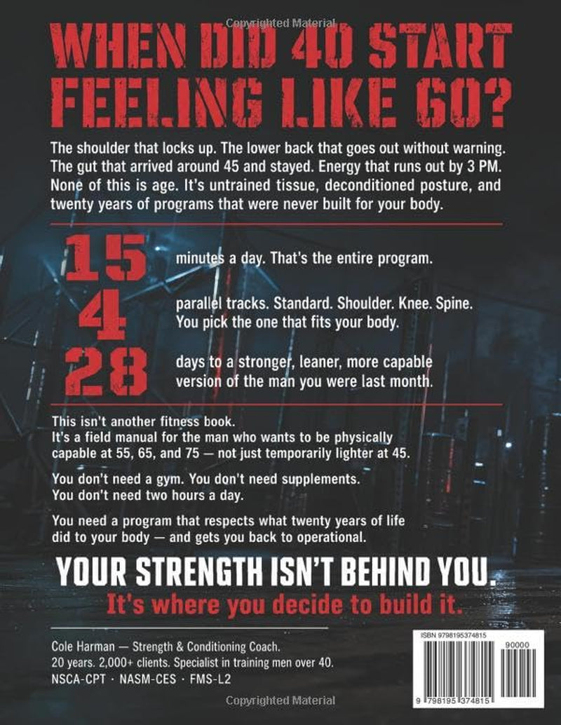 Bulletproof Military Calisthenics for Men Over 40: The 28-Day Bodyweight Program With 4 Parallel Tracks to Rebuild Strength, Burn Belly Fat & Protect Your Joints