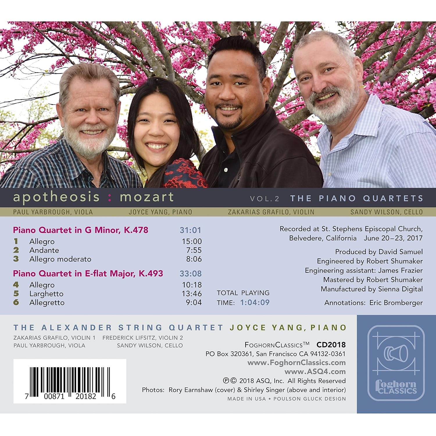 Apotheosis / Piano Quartets 2