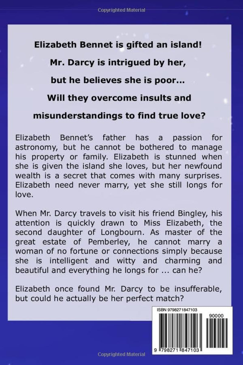 An Island for Elizabeth Bennet: Pride and Prejudice Variations
